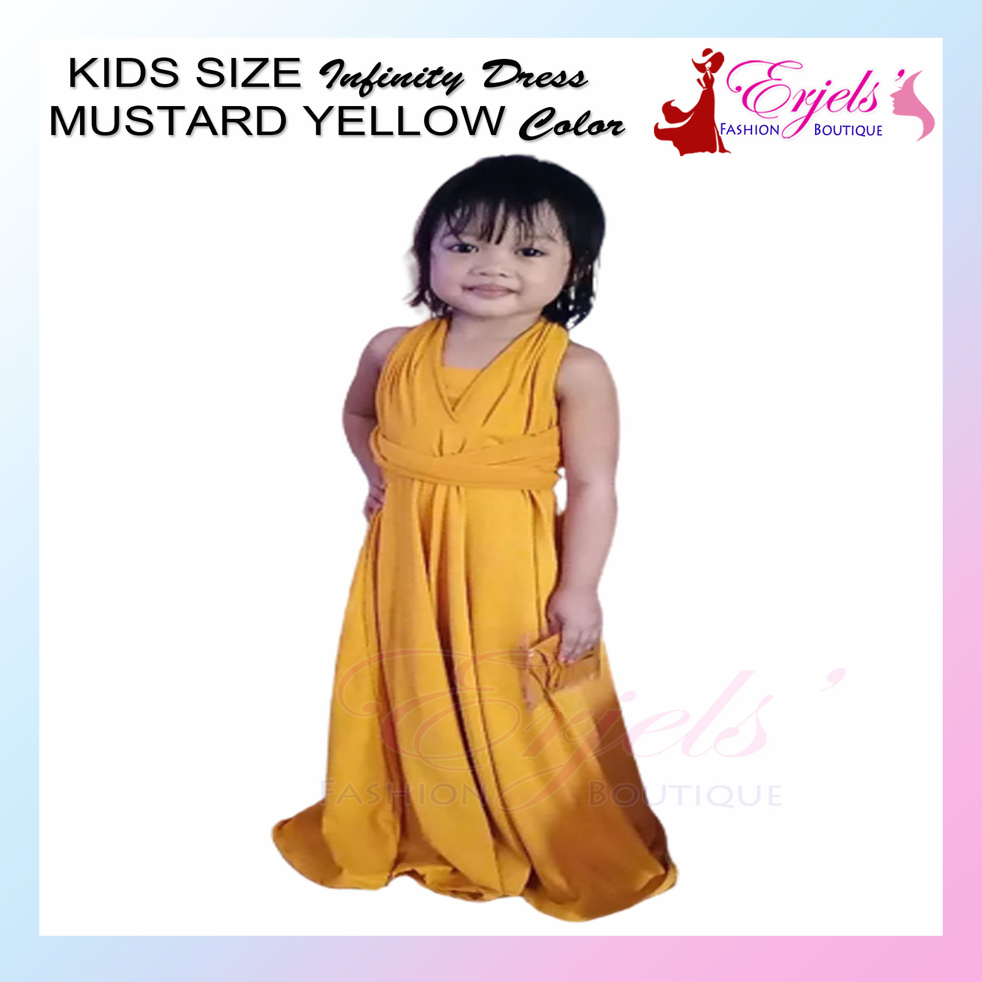 infinity dress mustard yellow Mustard Yellow Infinity Dress