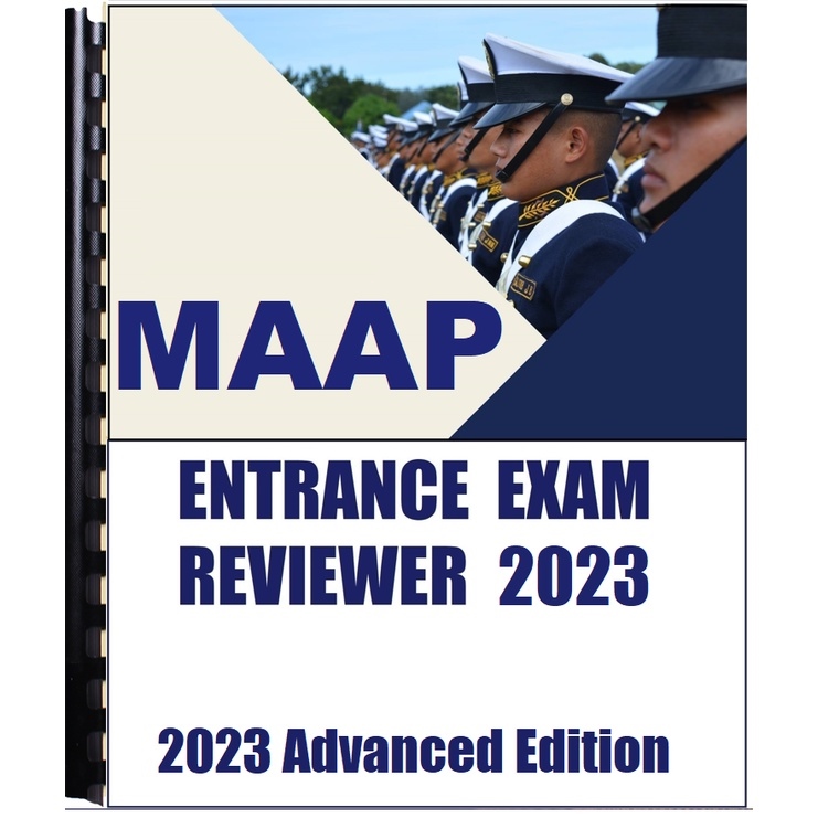 Learning Books MAAP Entrance Exam Reviewer 2023 Advanced Edition ...