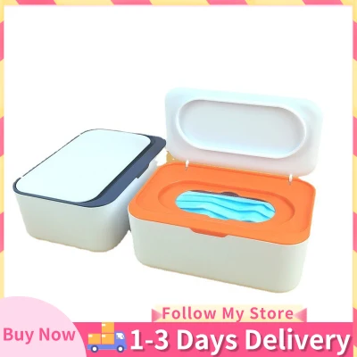 Multifunctional Storage Box with Lid for Tissue or Mask