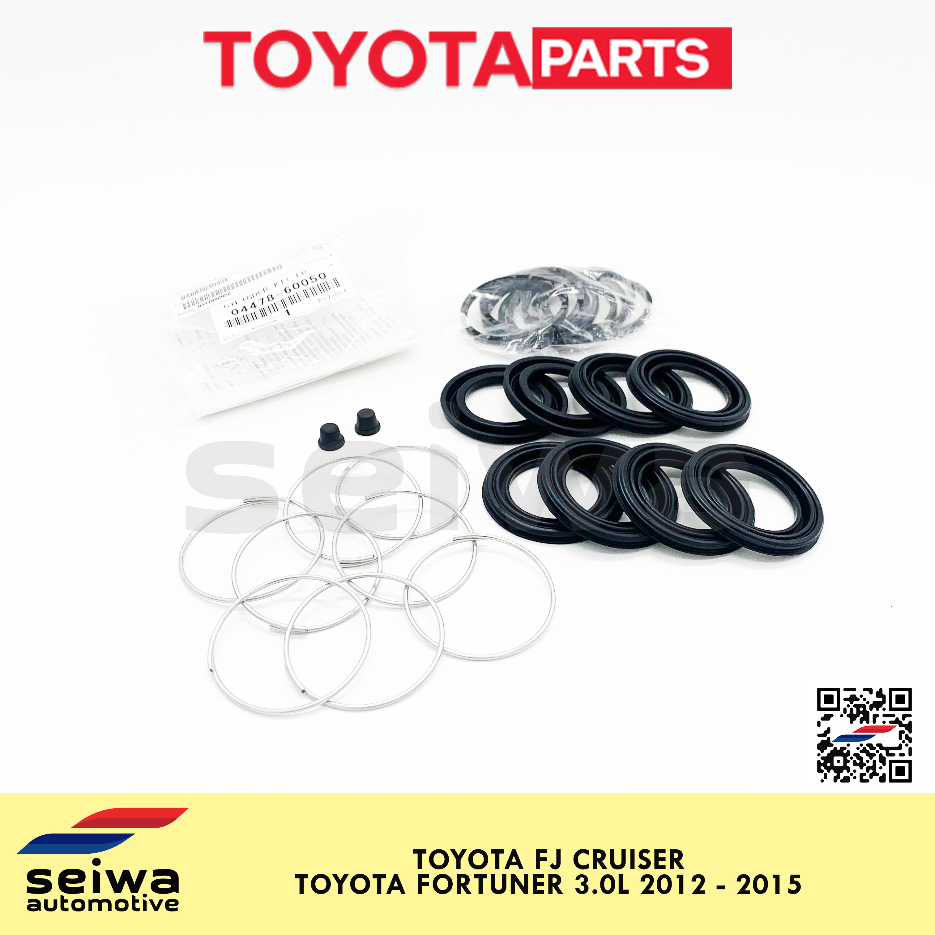 [2012 2015 3.0L] Toyota Fortuner Caliper Kit Front Toyota FJ Cruiser Caliper Kit Front