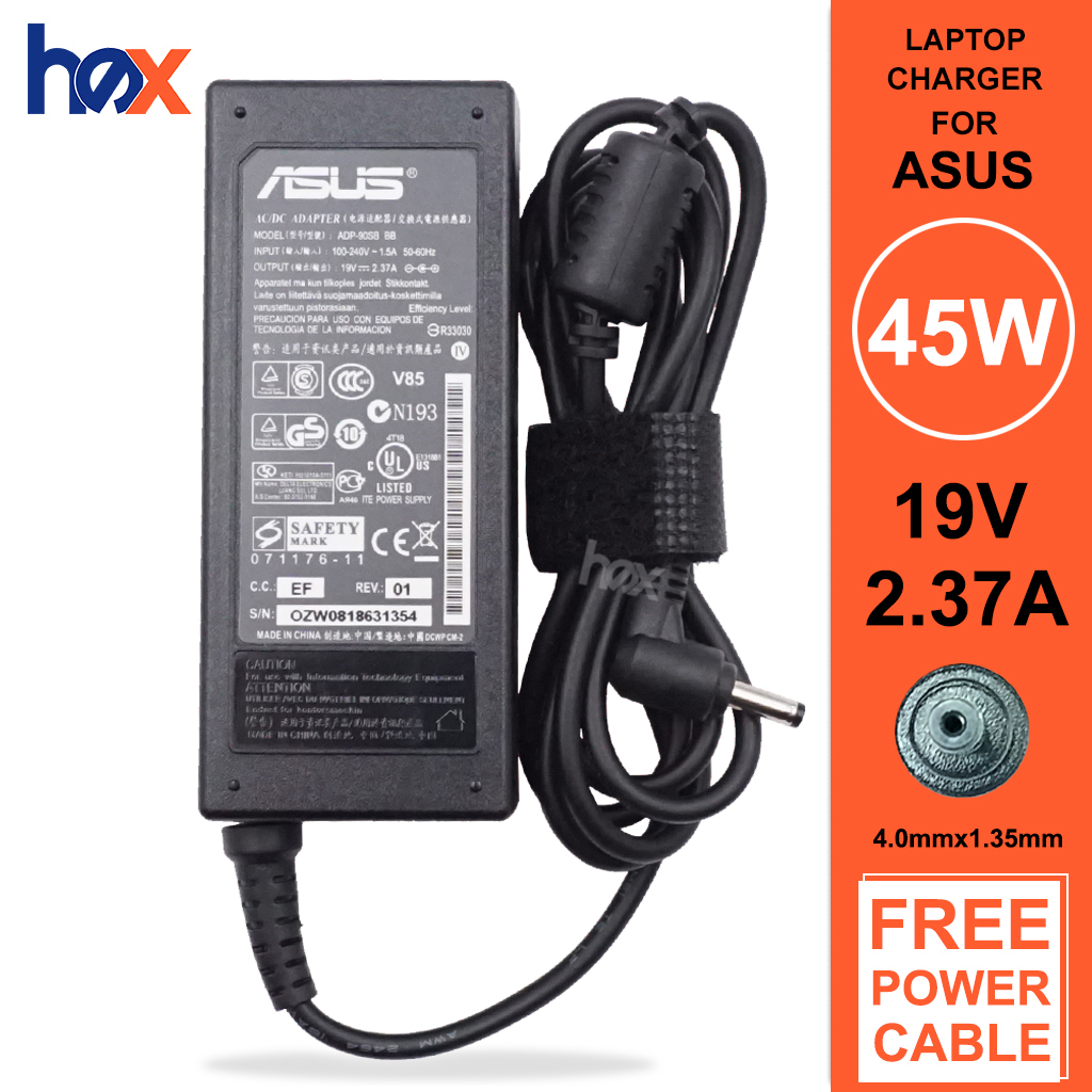 Asus Laptop Charger Adapter 19V  MP for X507 X507LA X507M X507MA X507U  X507UA X507UB X507UF X540 X540B X540BP X540L X540LA X540LJ X540N X540NA  X540S X540SA X540SC X540YA X541NA | Lazada PH