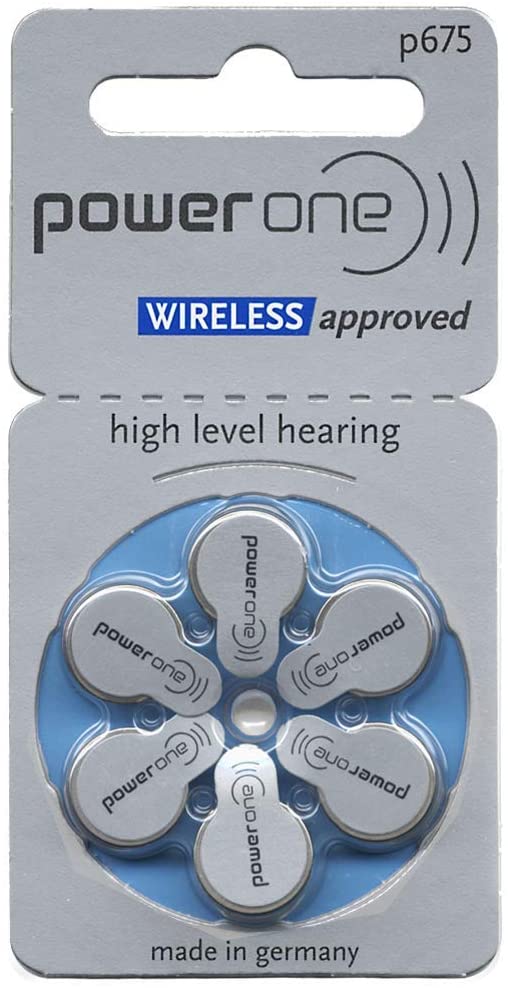Power One P675 Hearing Aid Batteries, 1 Pack 6 Pieces Lazada PH