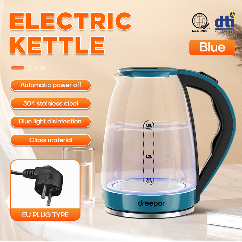 Dreepor Household Electric Kettle Stainless Steel Electric Kettle