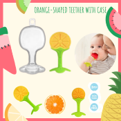KmegShop Silicone Baby Teether with Case