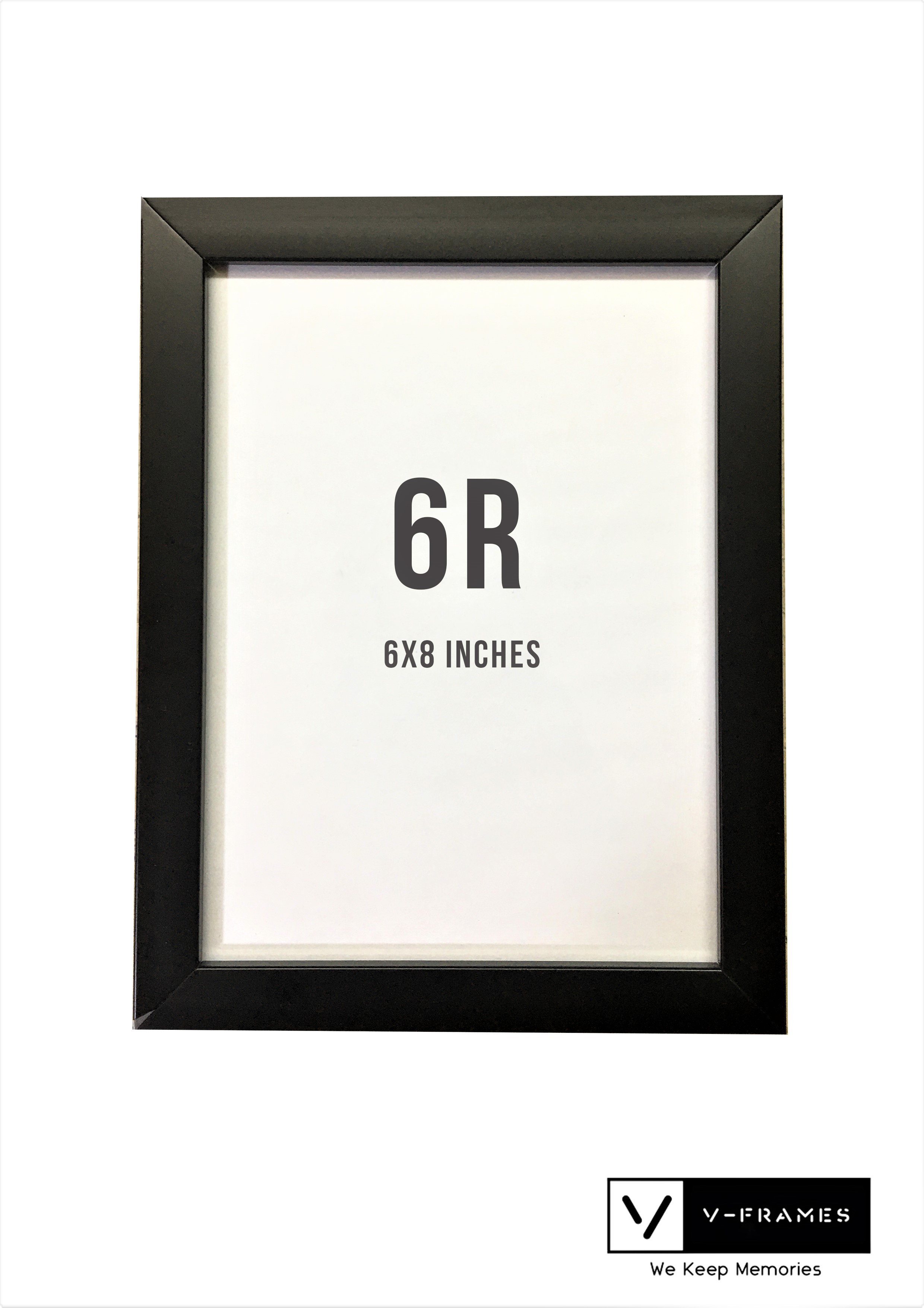 6R 6 x 8 (inches) Picture Frame with Hook and Stand Photo Frame