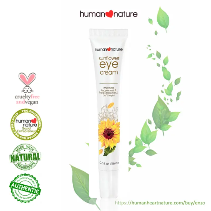human nature eye cream