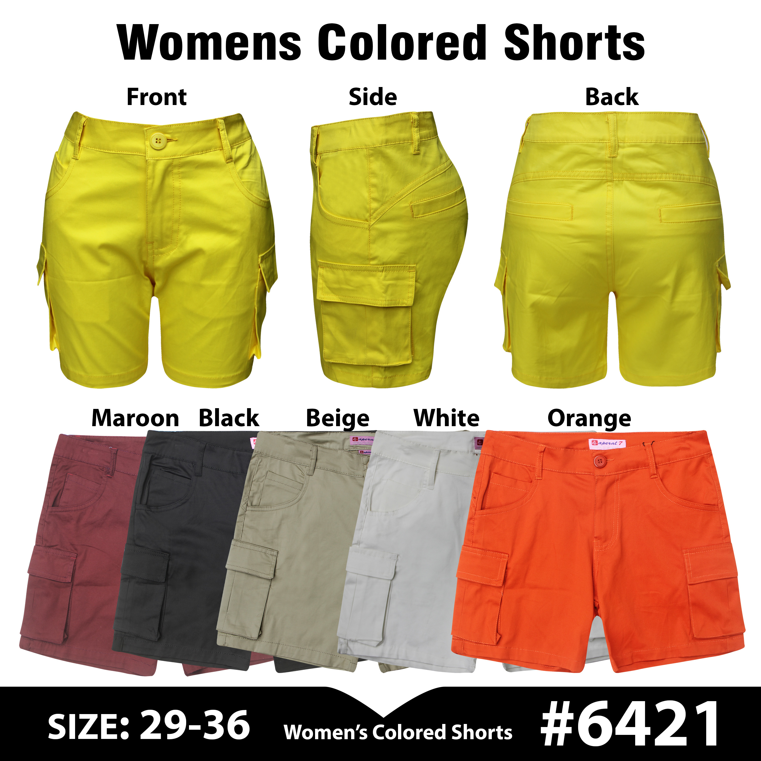 colored shorts womens