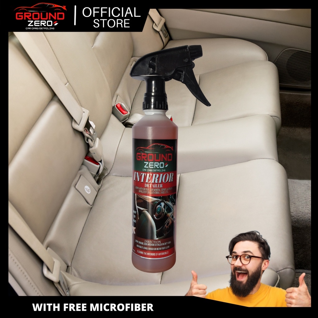 Ground Zero Car Care Premium interior detailer(500ml) interior cleaner