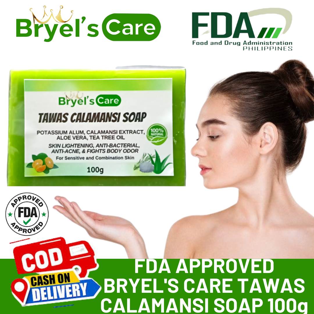🧼🧼BRYEL'S CARE 100g TAWAS CALAMANSI SOAP with ALOE VERA WITH HIMALAYAN