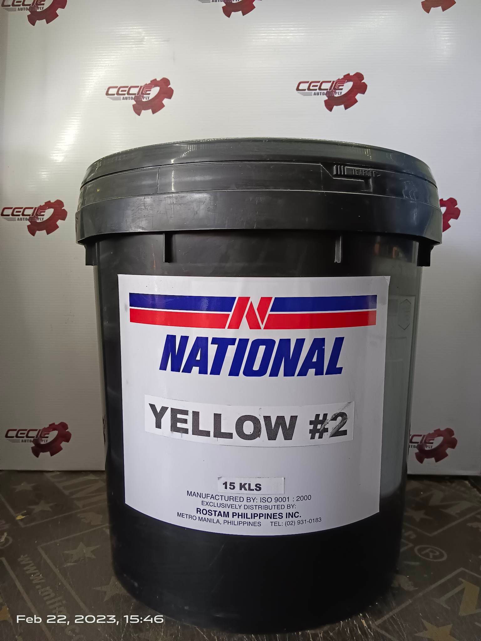 National Lithium Grease NLGI 2 1Pail 15kg Lazada PH