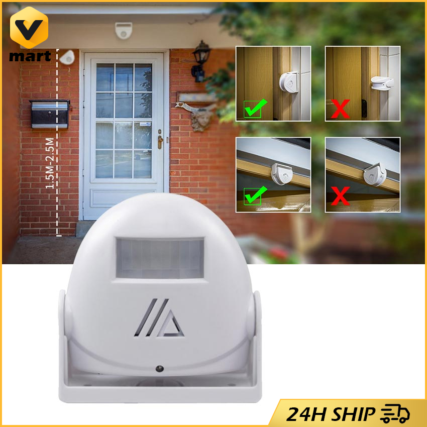 Motion Sensor Alarm Door Bell Wireless Doorbell Sensors