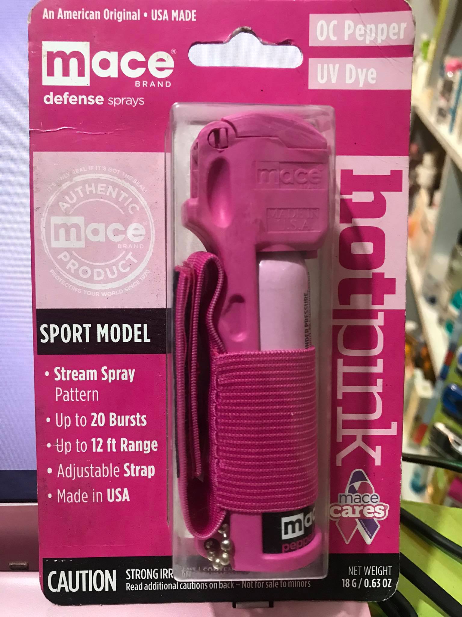 mace pepper spray