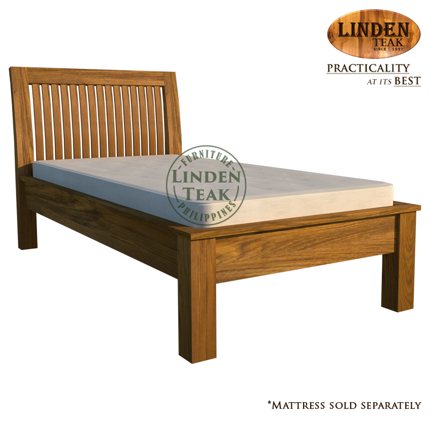 single teak wood cot