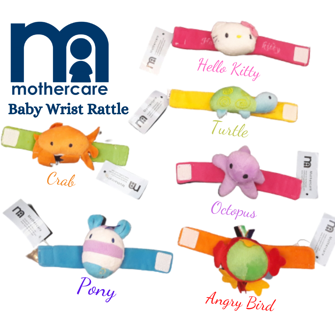MOTHERCARE Baby Safari Wrists Rattle Soft Toy Lazada PH
