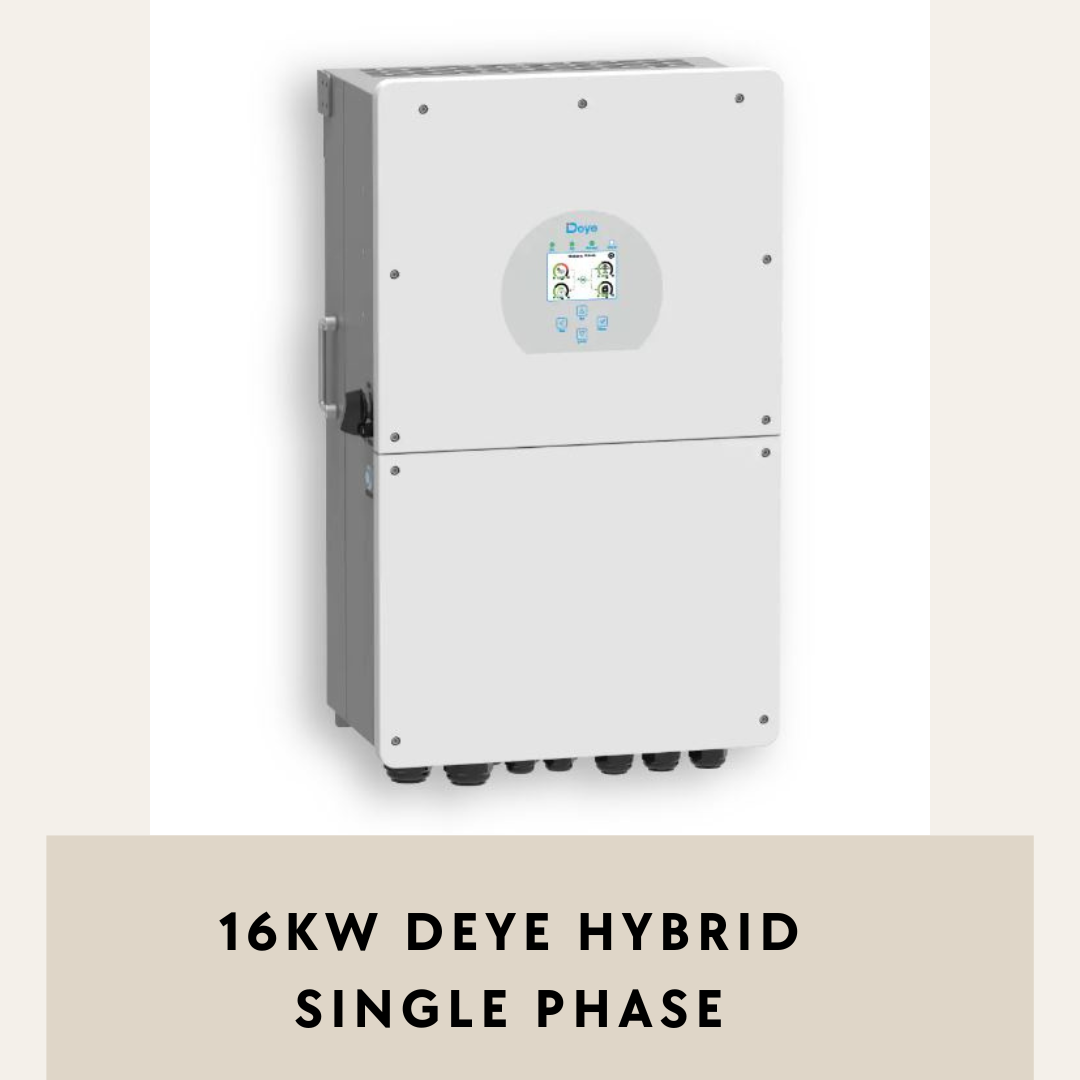 Deye 16kw Hybrid Solar Inverter Single Phase Lazada Ph 5441