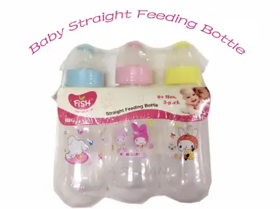 Baby Straight Feeding Bottle Combination (BIG)