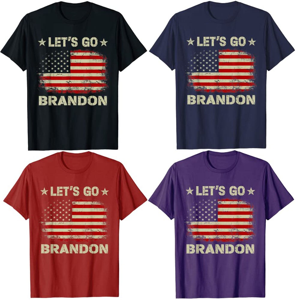 Let's Go Brandon Funny Trump Political Sarcastic Long Sleeve T-Shirt