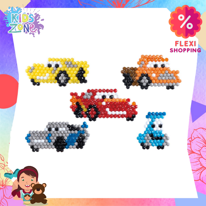 FLEXI SHOPPING Aquabeads Cars 3 Character Set - Lightning McQueen, Cruz ...