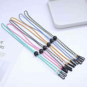 Round Multi-colored Adjustable Lanyard for Face Mask