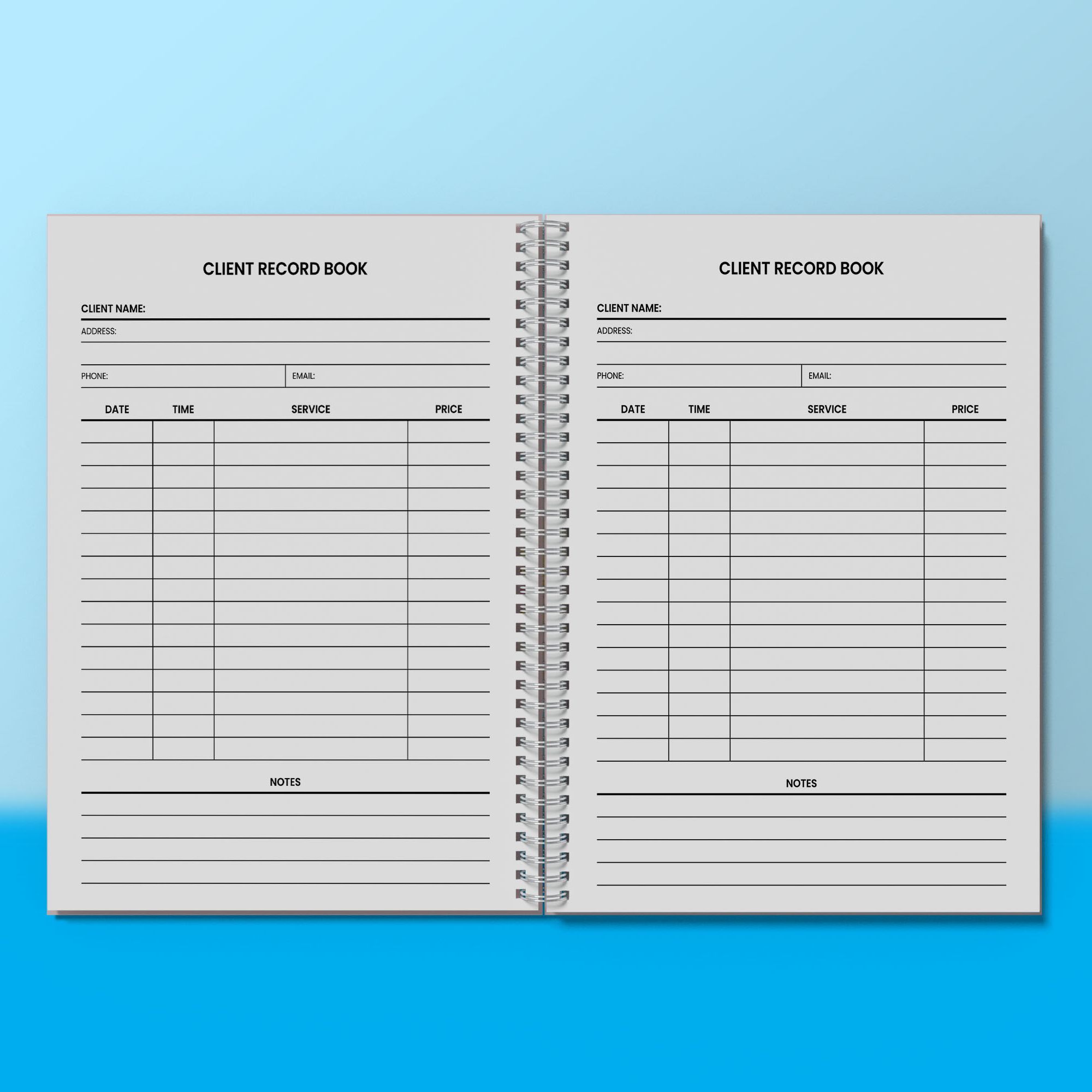 Record Book for Clients | Lazada PH