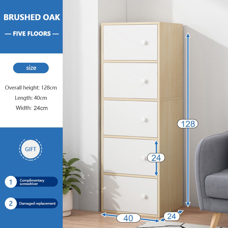 Space Saver New 4/5 layer simple locker modern minimalist bedroom