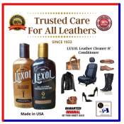 Lexol Leather Cleaner & Conditioner Bundle - Restore Leather Items