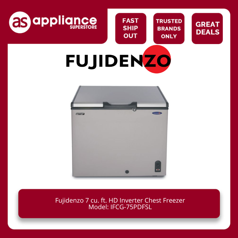 Fujidenzo 7 Cu Ft Hd Inverter Chest Freezer Ifcg 75pdfsl Lazada Ph 0377