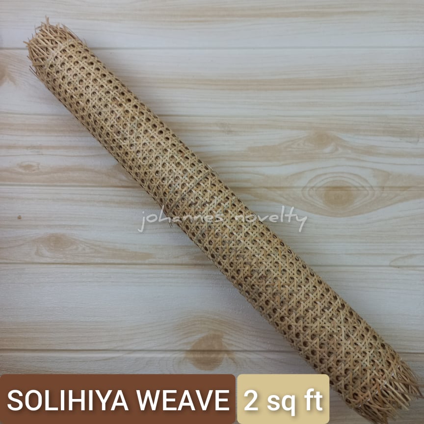 Rattan Cane Webbing | Solihiya Weave [sold per square foot] | Lazada PH