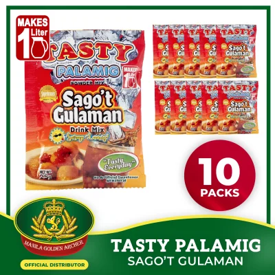 Tasty Palamig Litro (Sago't Gulaman) 25g x 10-packs