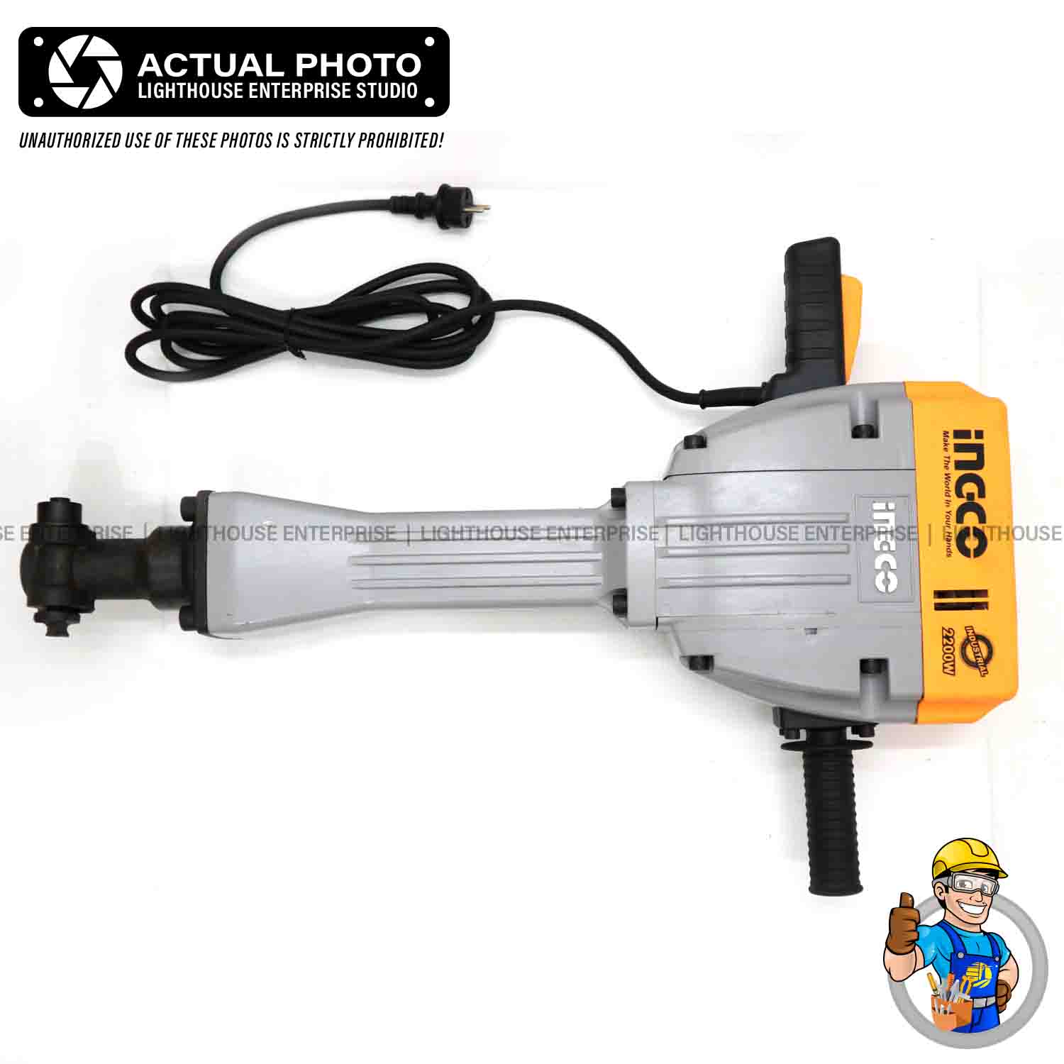 INGCO PDB22001 30Kg Demolition Hammer 2200W ubicaciondepersonas.cdmx