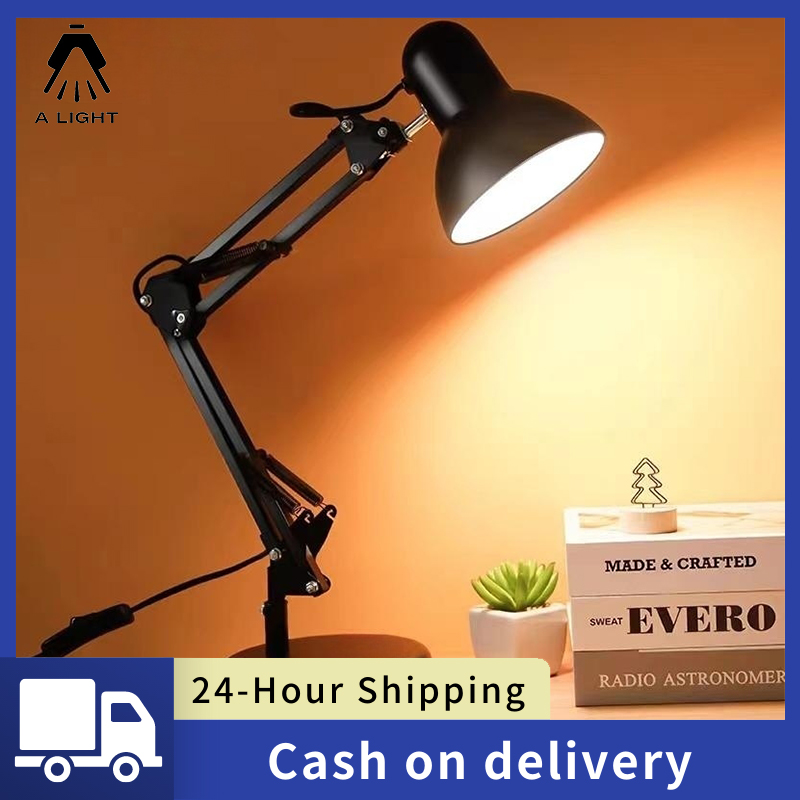 Nordic iron desk lamp Modern minimalist desk lamp Led Bedroom desk lamp