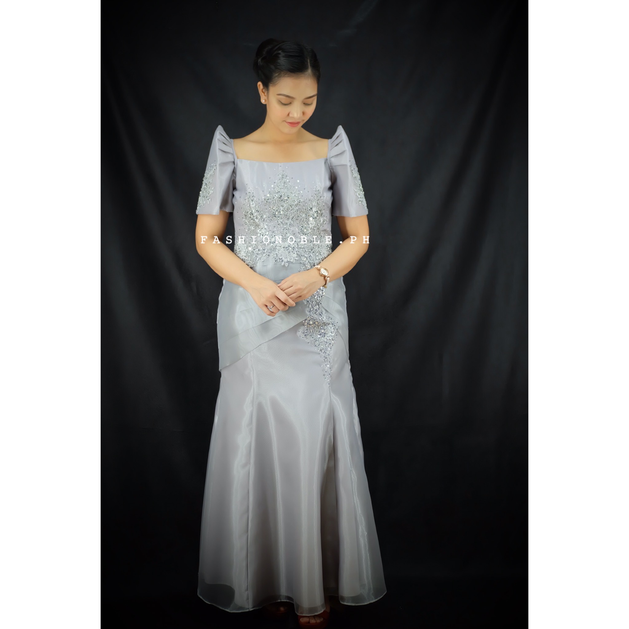 Filipiniana Dress Embroidered Mestiza Gown Filipino Barong Filipiniana Dress Modern Filipiniana 7728