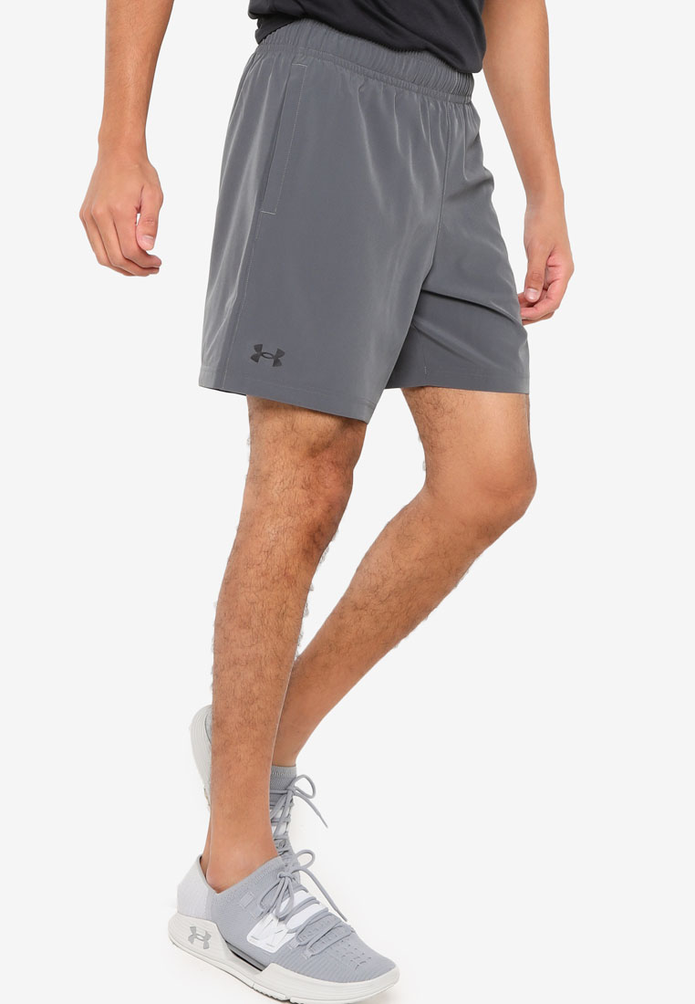 gray under armour shorts