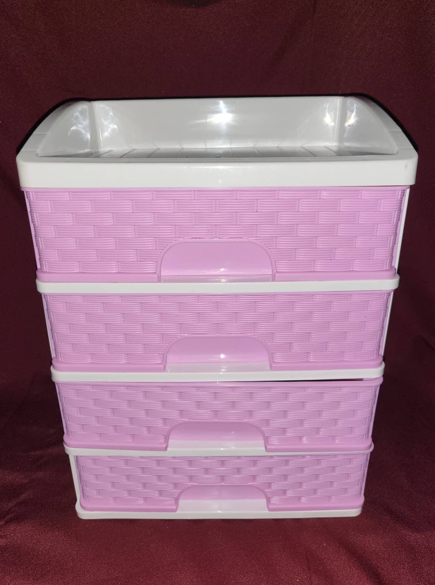 rattan elegant 4 Layer office / drawer / school supplies