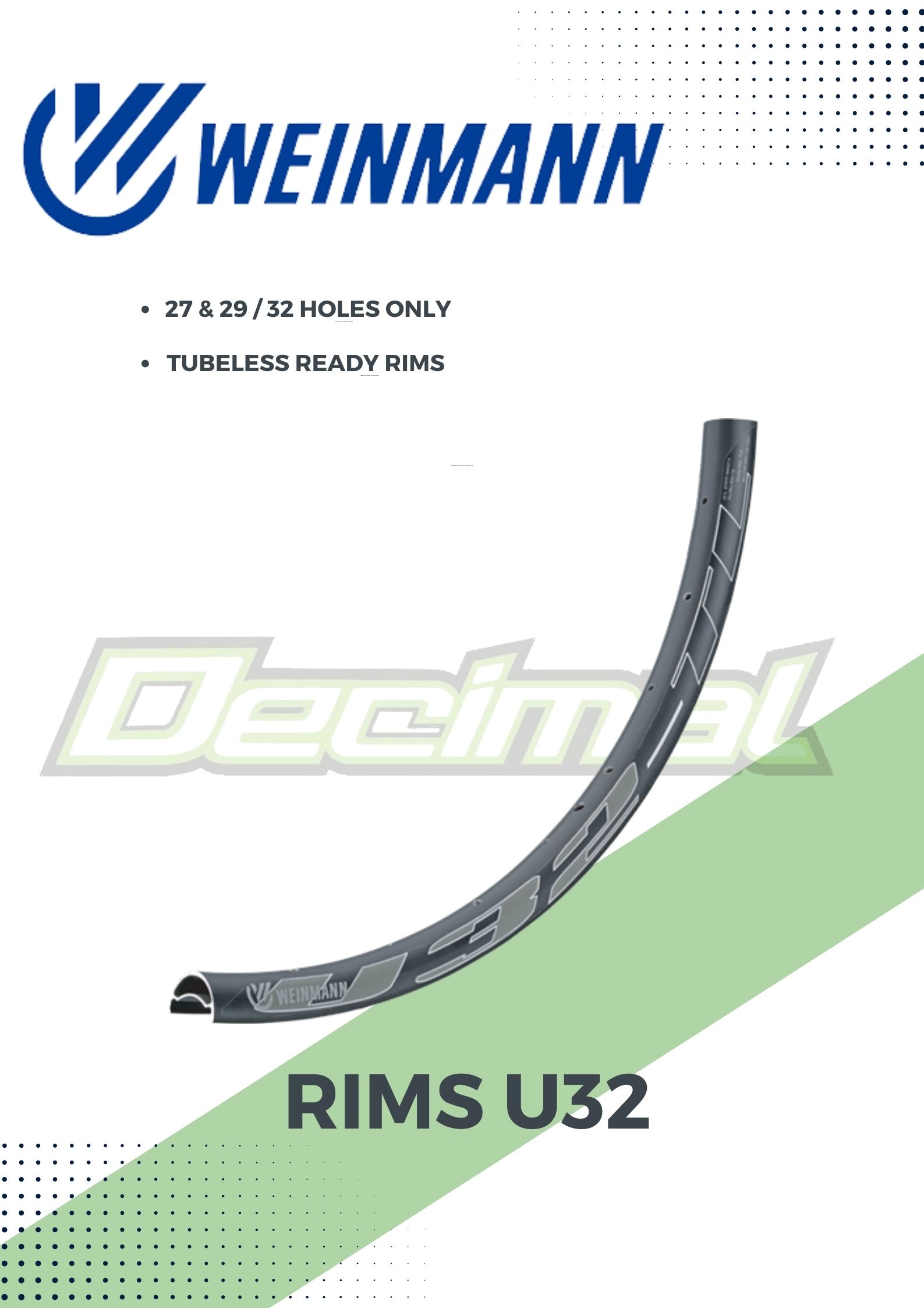 Weinmann 2025 rims u28