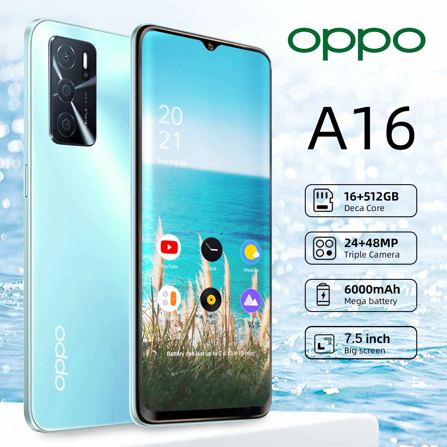 google oppo a16