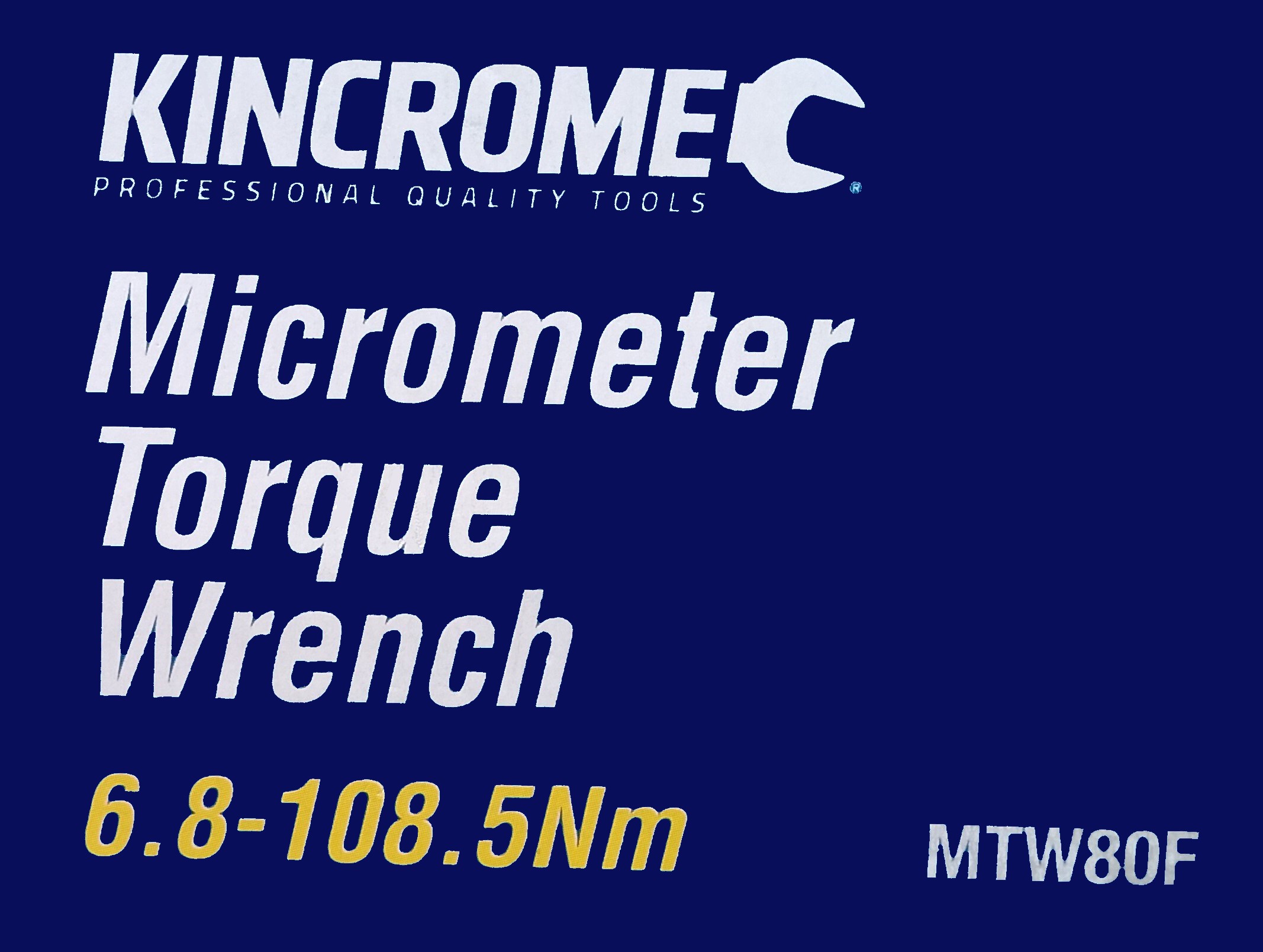 Kincrome 3/8Inch Drive Micrometer Torque Wrench Dual scale torque