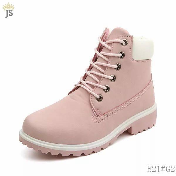 timberland pink winter boots