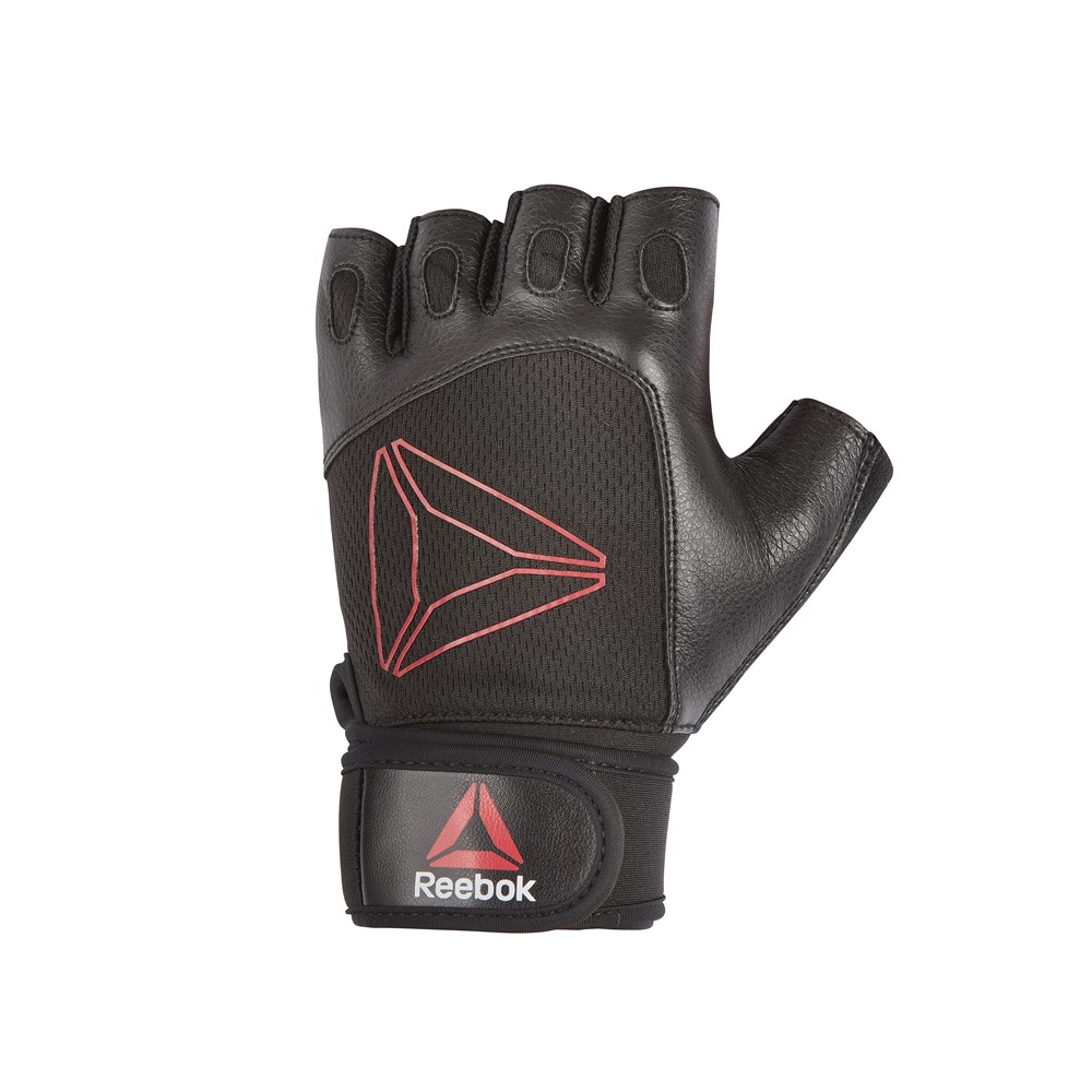 Reebok – Lifting Gloves (Black/Red 