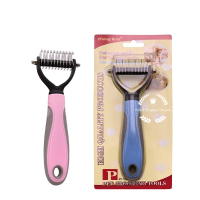 [IVAN Puppy Union]Pet Knot Comb Hair Removal Brush w/ Blades