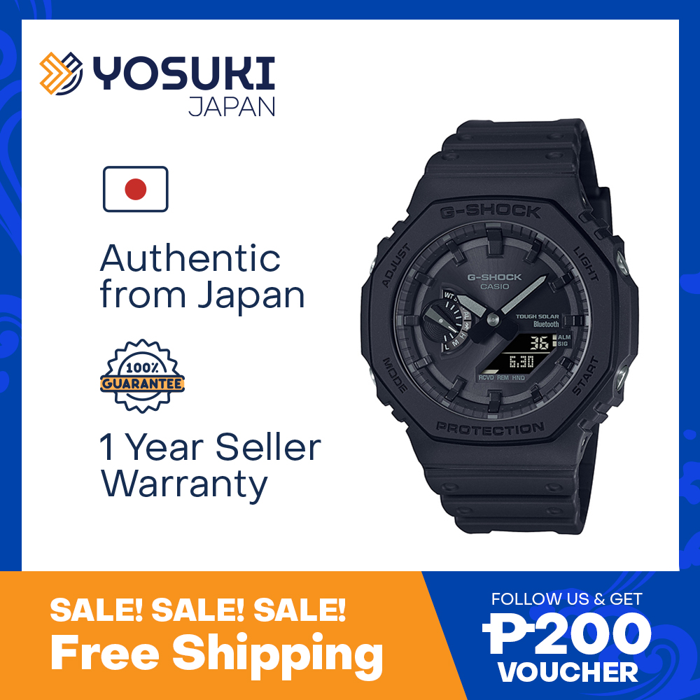 CASIO G-SHOCK GA-B2100-1A1 2100 Series Tough solar Bluetooth World