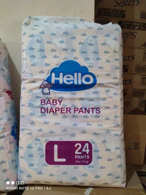 Hello Baby Diaper Small / Medium / Large / Extra Large 24 Pants per pack