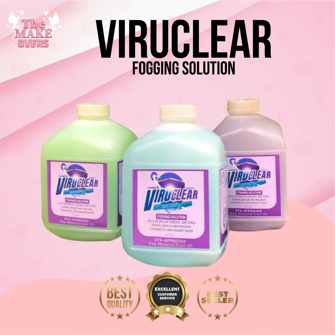 1 DAY SALE!!! 1 Liter Viruclear Fogging Solution Fog Machine Solution