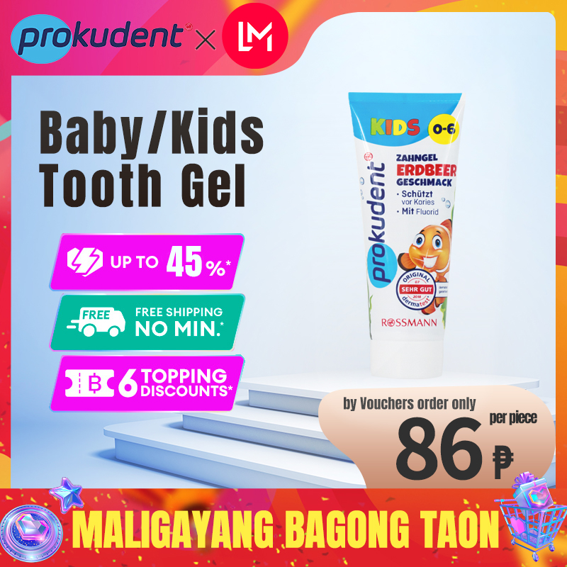 prokudent Kids Tooth Gel for Children 06 with 1000 ppm fluoride Anti
