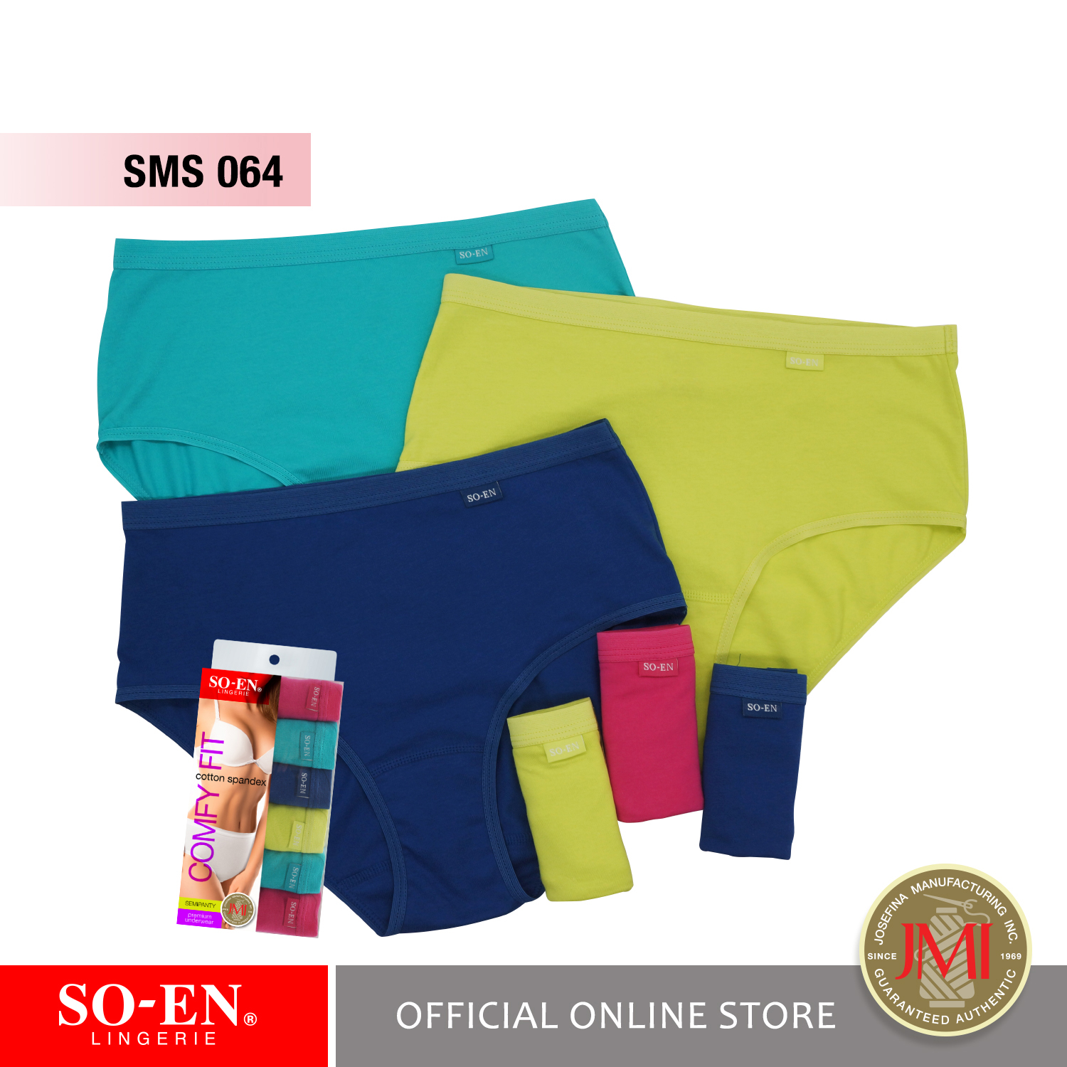 SO-EN 6in1 Savannah Comfyfit Semipanty OUTLET