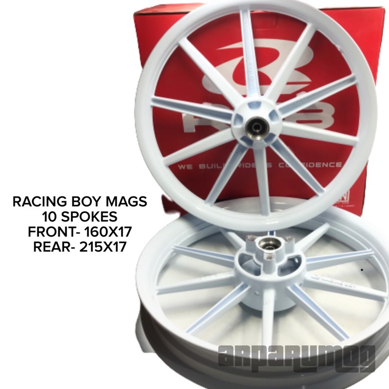 【factory outlet】 RCB RB10 Mags SP811 RAIDER 150 R150 1.602.15 x 17 ...