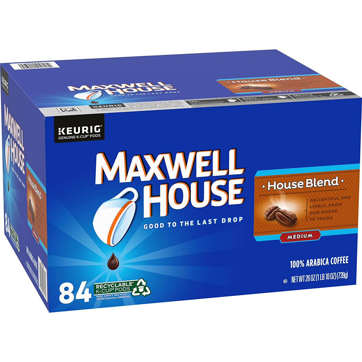 Maxwell House House Blend Medium Roast 