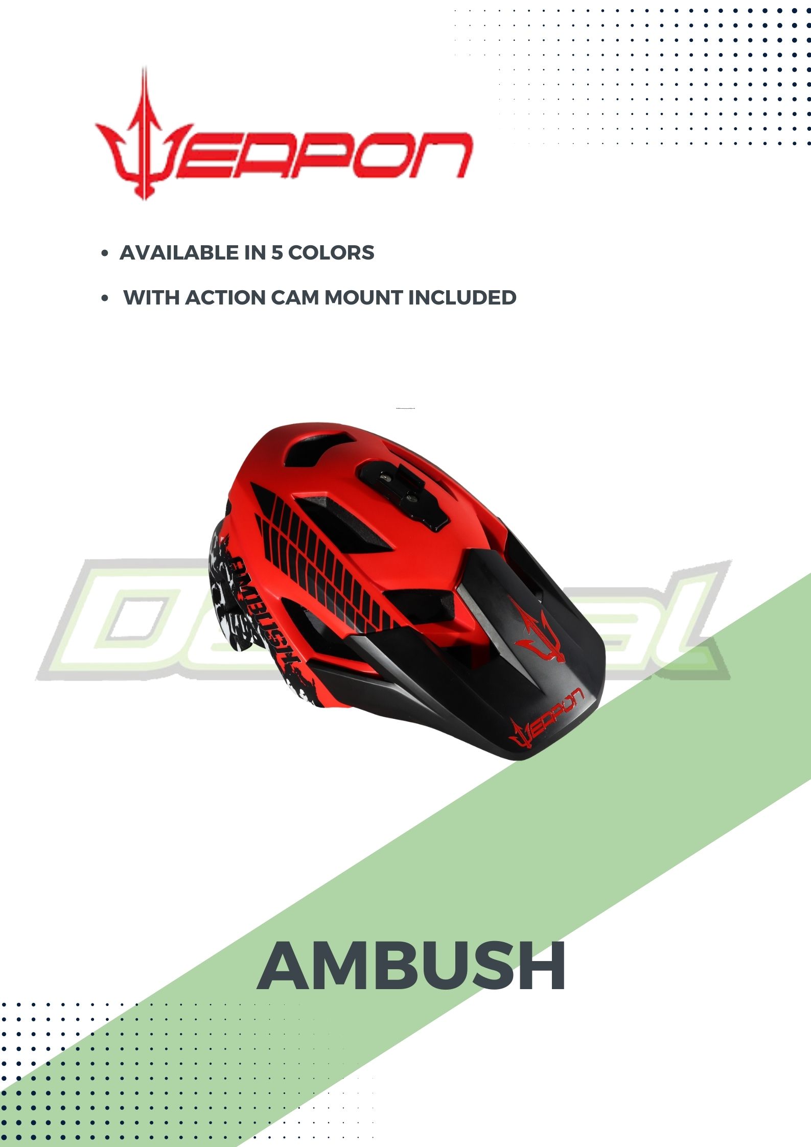 Weapon hot sale helmet ambush