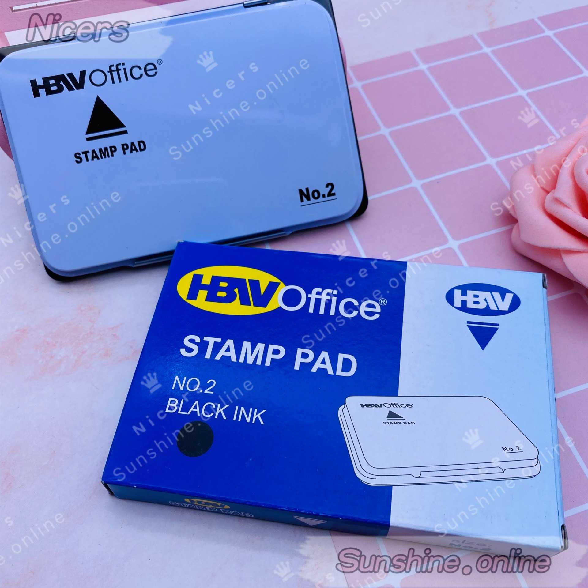 HBW OFFICE Stamp Pad NO.2 MEDIUM SIZE Lazada PH