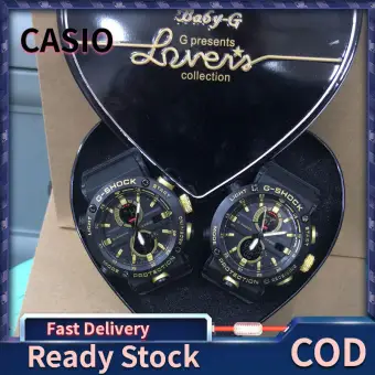 casio couple watch original